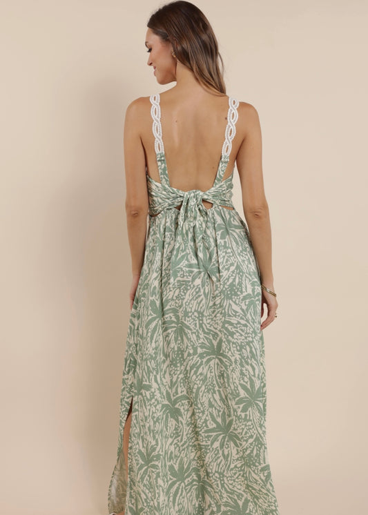 Sage the Label Palm Whispers Maxi Dress