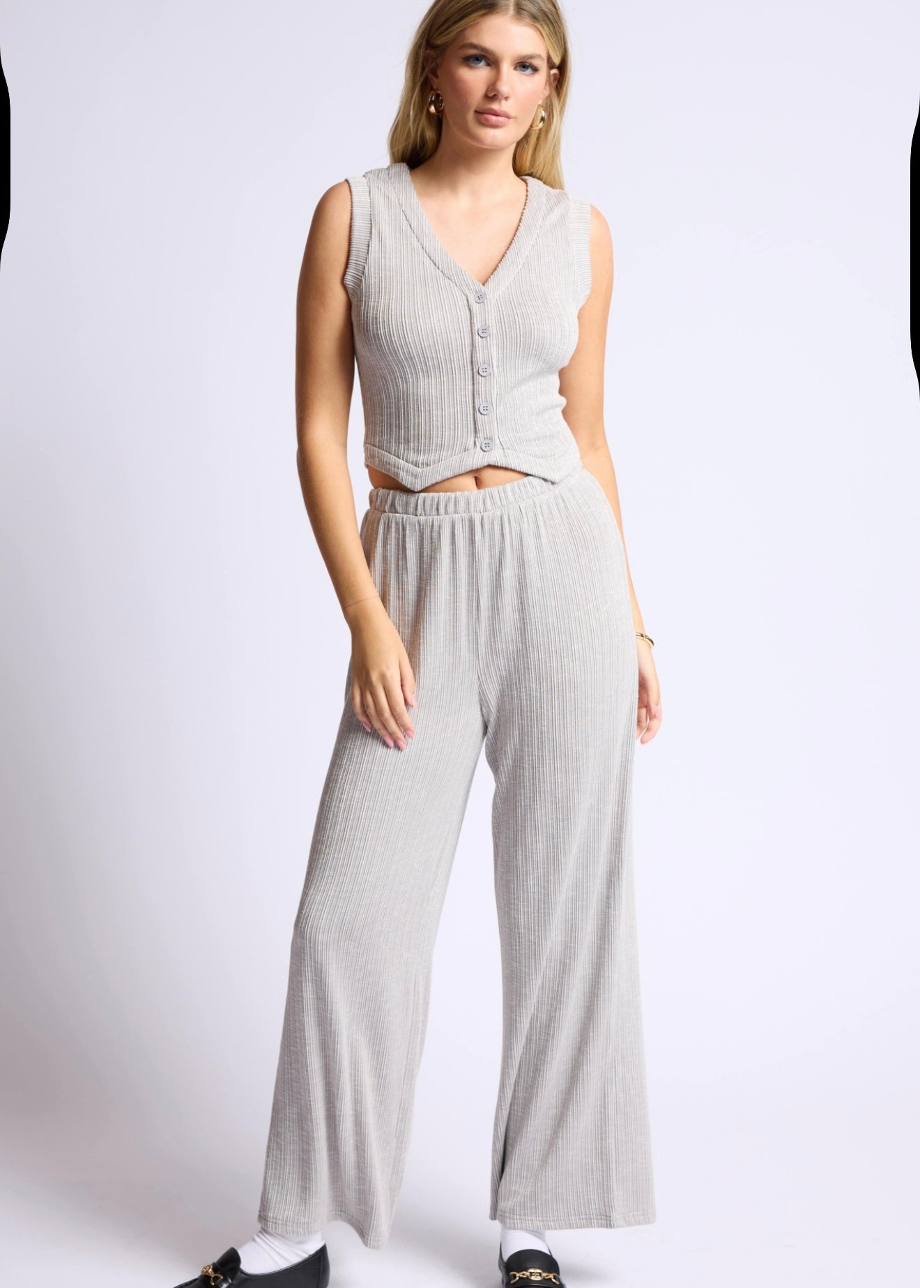 Sage The Label Fresh Fair Ribknit Pants