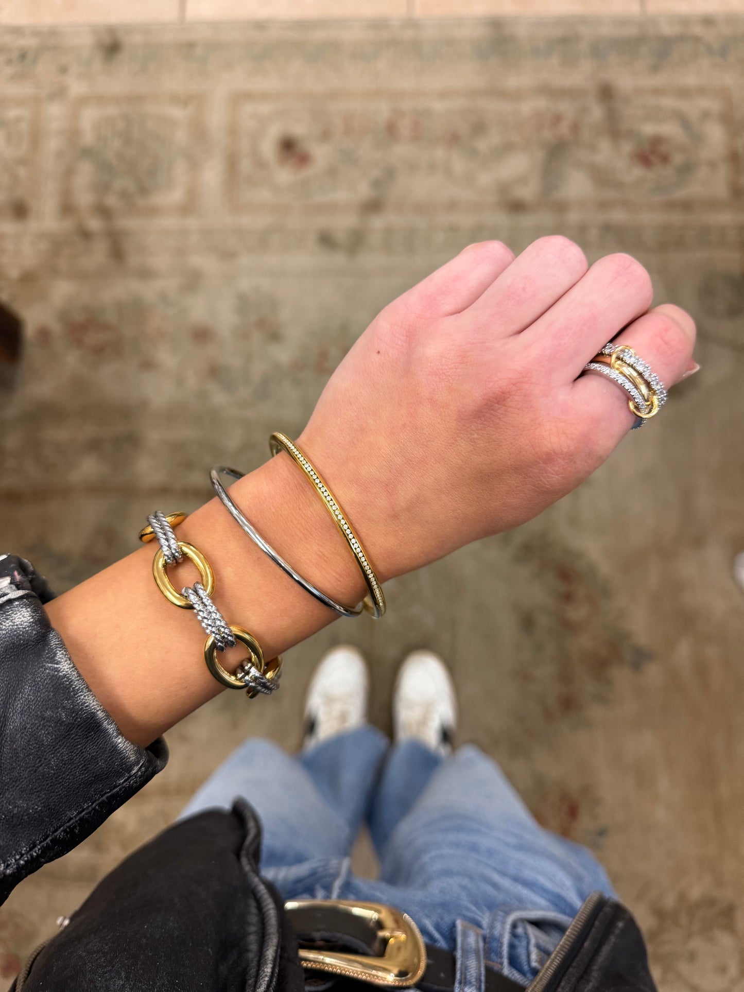 Bracha Tribecca Two Tone Bracelet