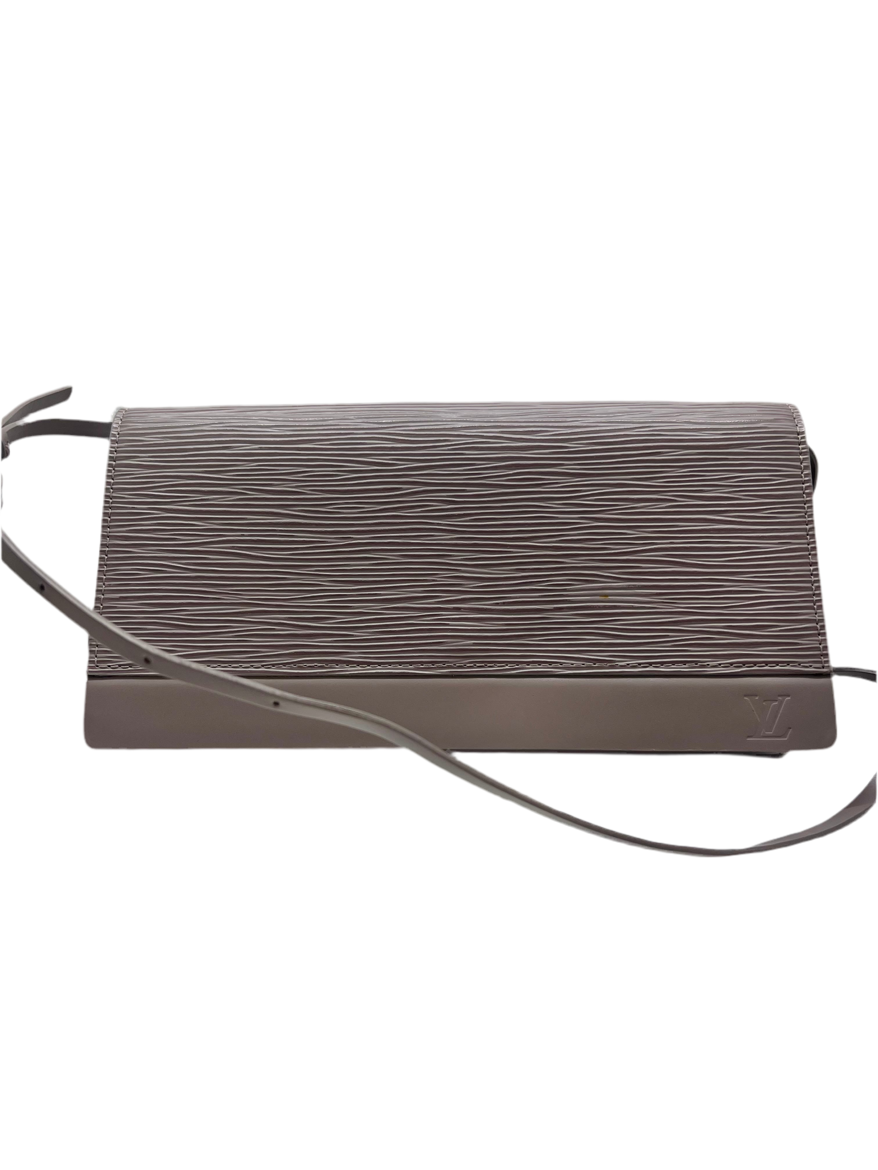 Louis Vuitton Honfleur Clutch Epi Shoulder Bag - Lilac – My Best