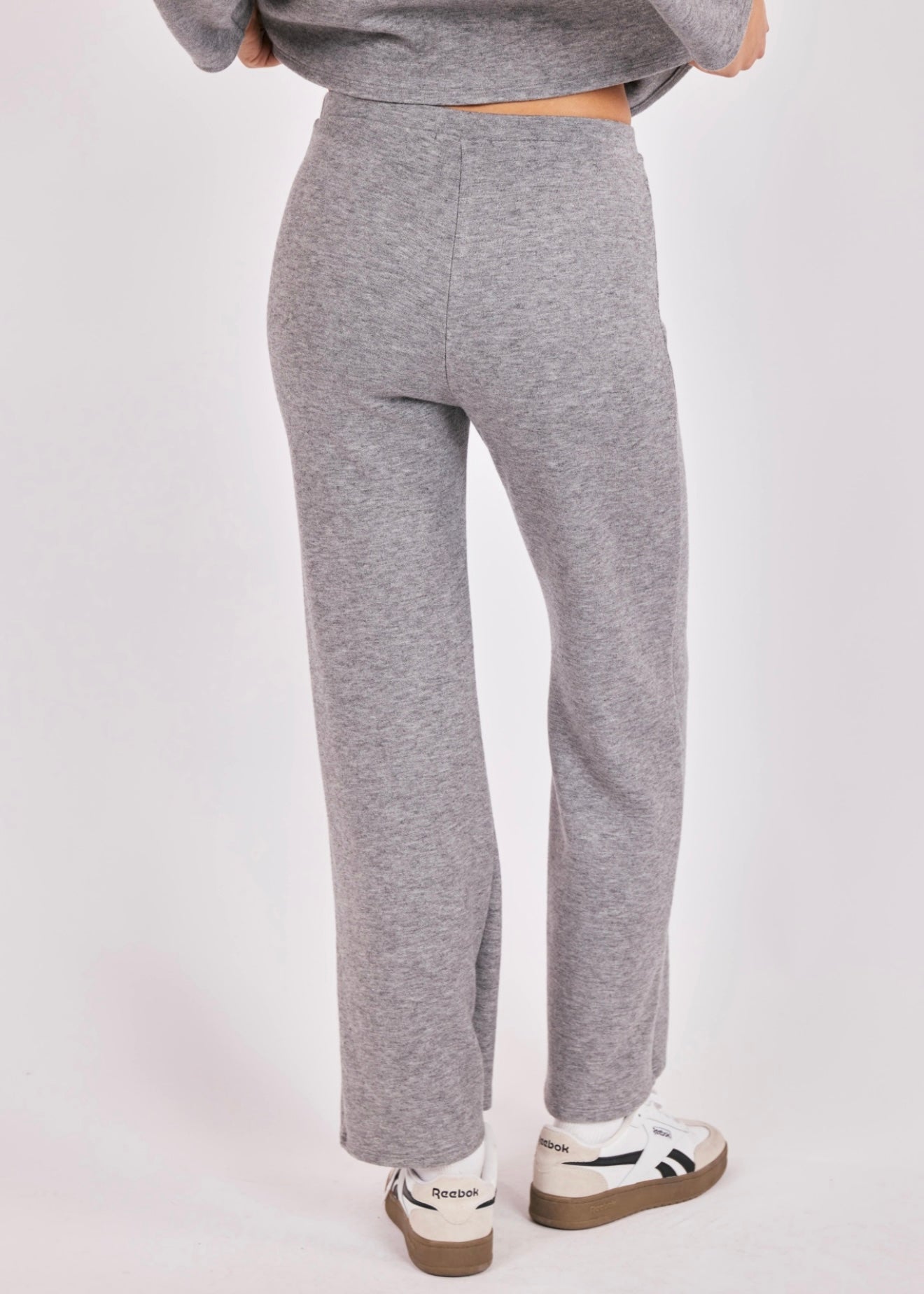 Sadie & Sage Downtown Wide Leg Pant - Grey