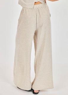 Sadie & Sage Garden Sun Pants - Taupe