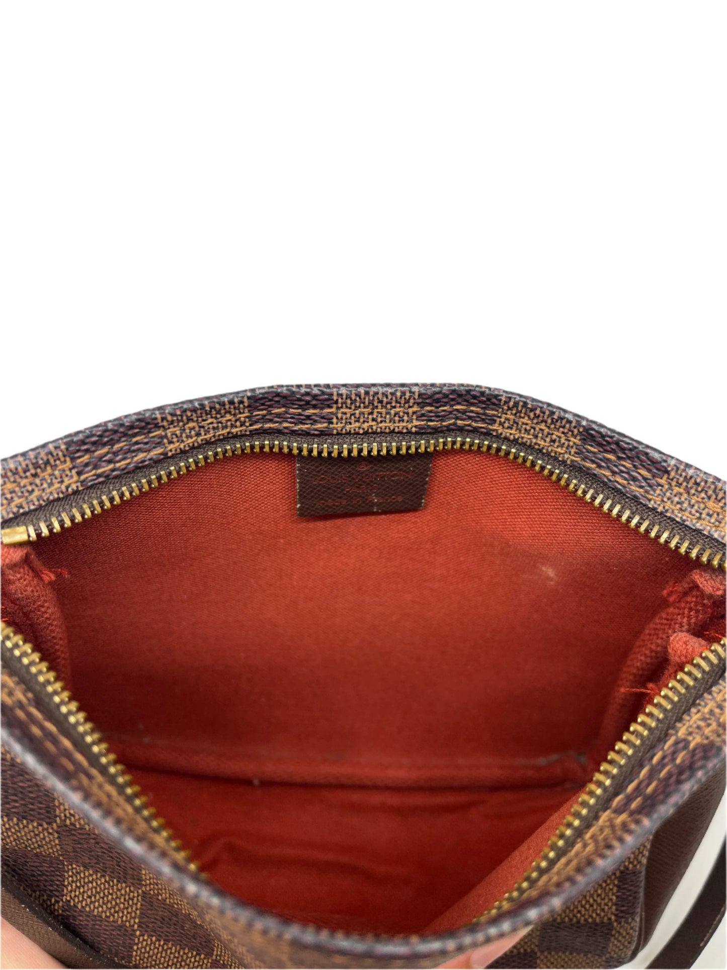 Louis Vuitton Damier Ebene Trousse Make Up Mini Bag