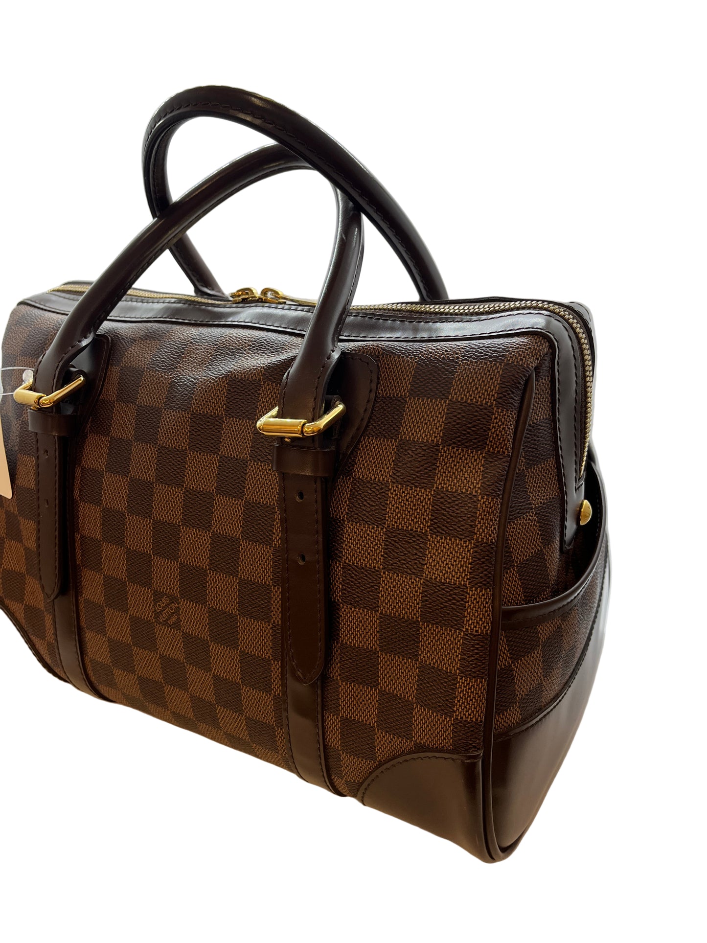 Louis Vuitton Damier Ebene Berkeley Top Handle Purse