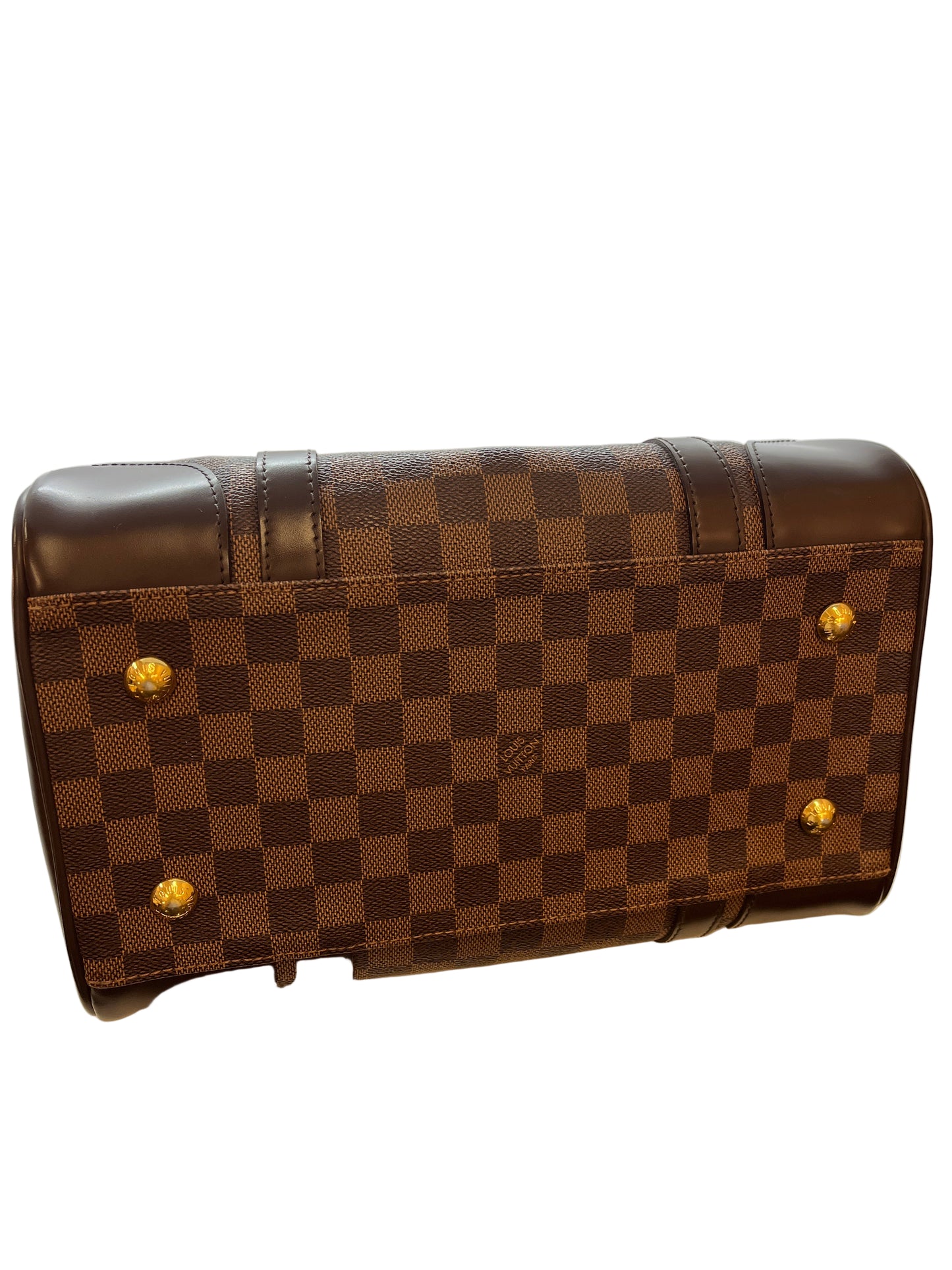 Louis Vuitton Damier Ebene Berkeley Top Handle Purse
