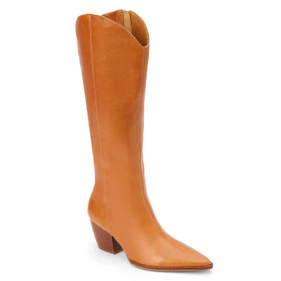 Matisse the Bellamy Tall Leather Boot - Ginger