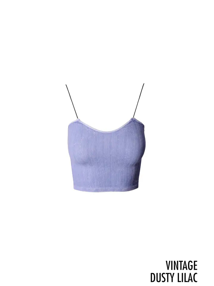 NIKIBIKI - Vintage Ribbed Crop Top