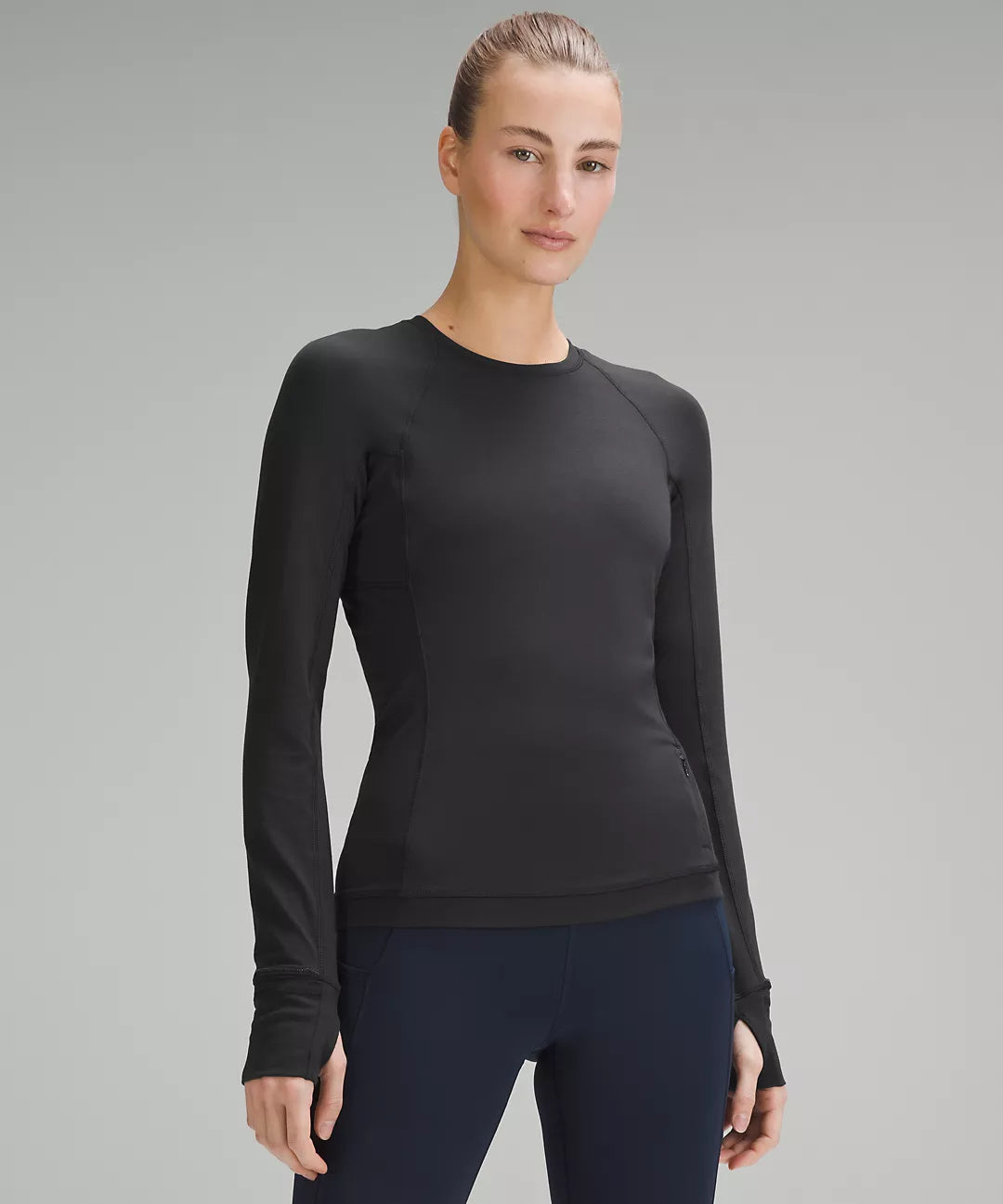 Lululemon Rulu Long Sleeve Top - Blk