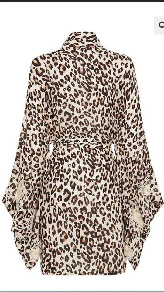 Spell & the Gypsy Bodhi Leopard Short Robe