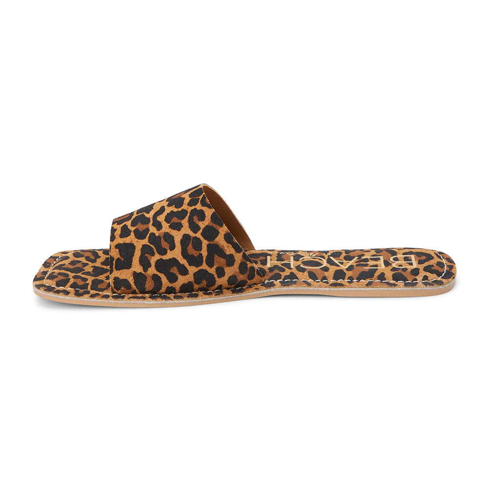 Matisse Bali Slide - Tan Leopard