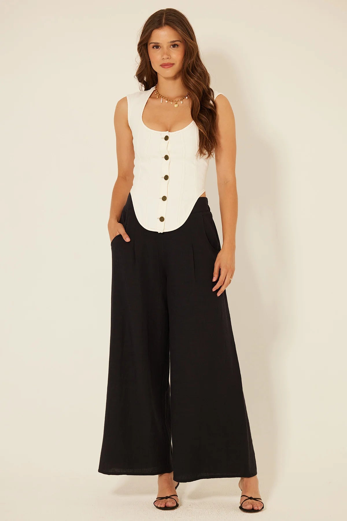 Bila 77 Valerie Pant - Black