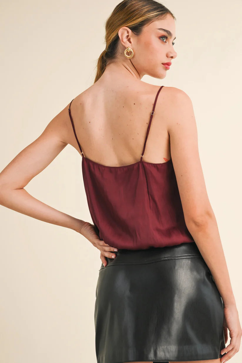 Reset By Jane Silky Amore Tank - Wine