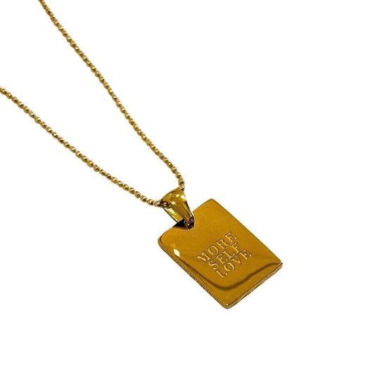 Mila + Stevie - "More Self Love" Empowerment Necklace