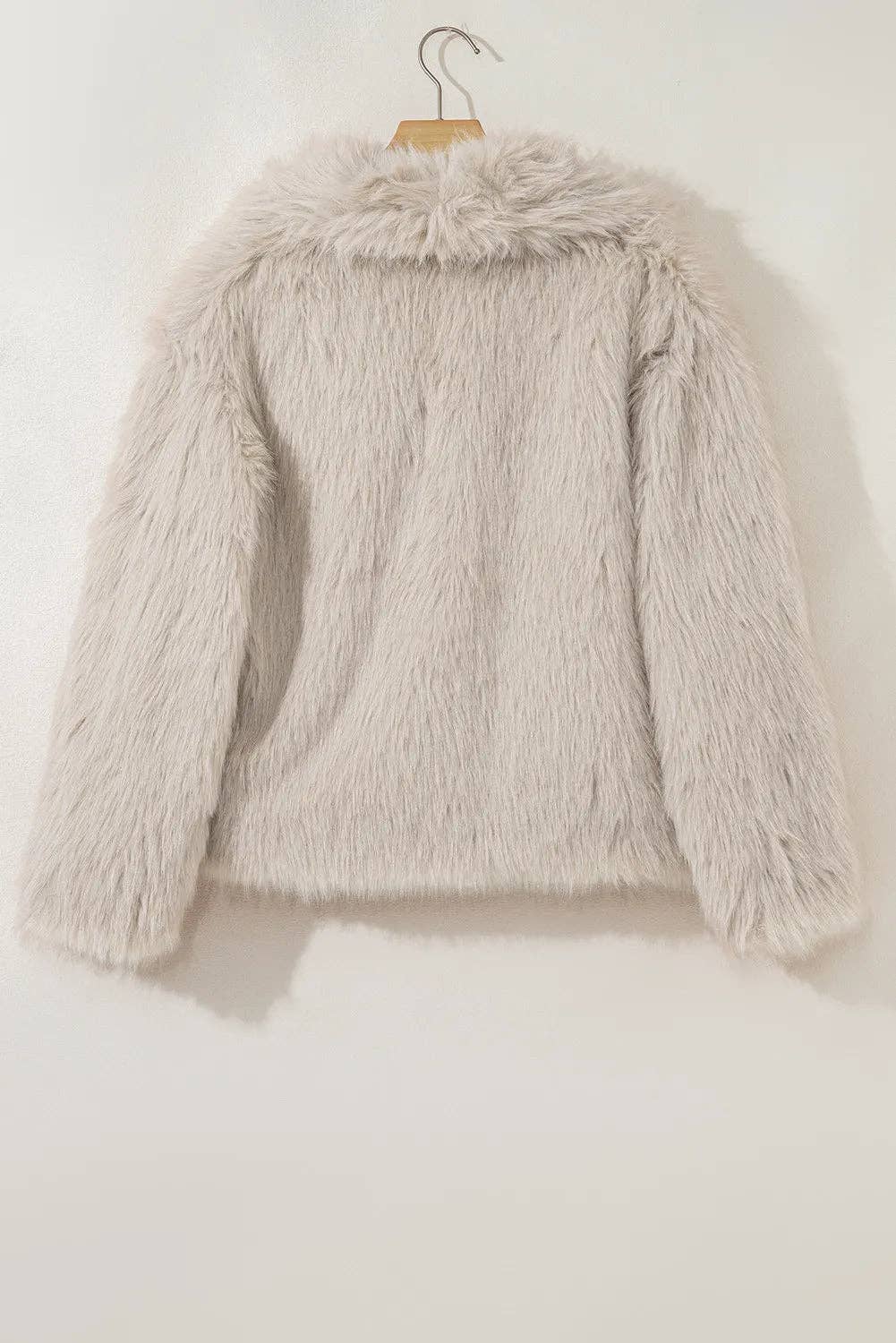 Lovesoft - Jet Stream Luxurious Faux Fur Large Collar Winter Coat