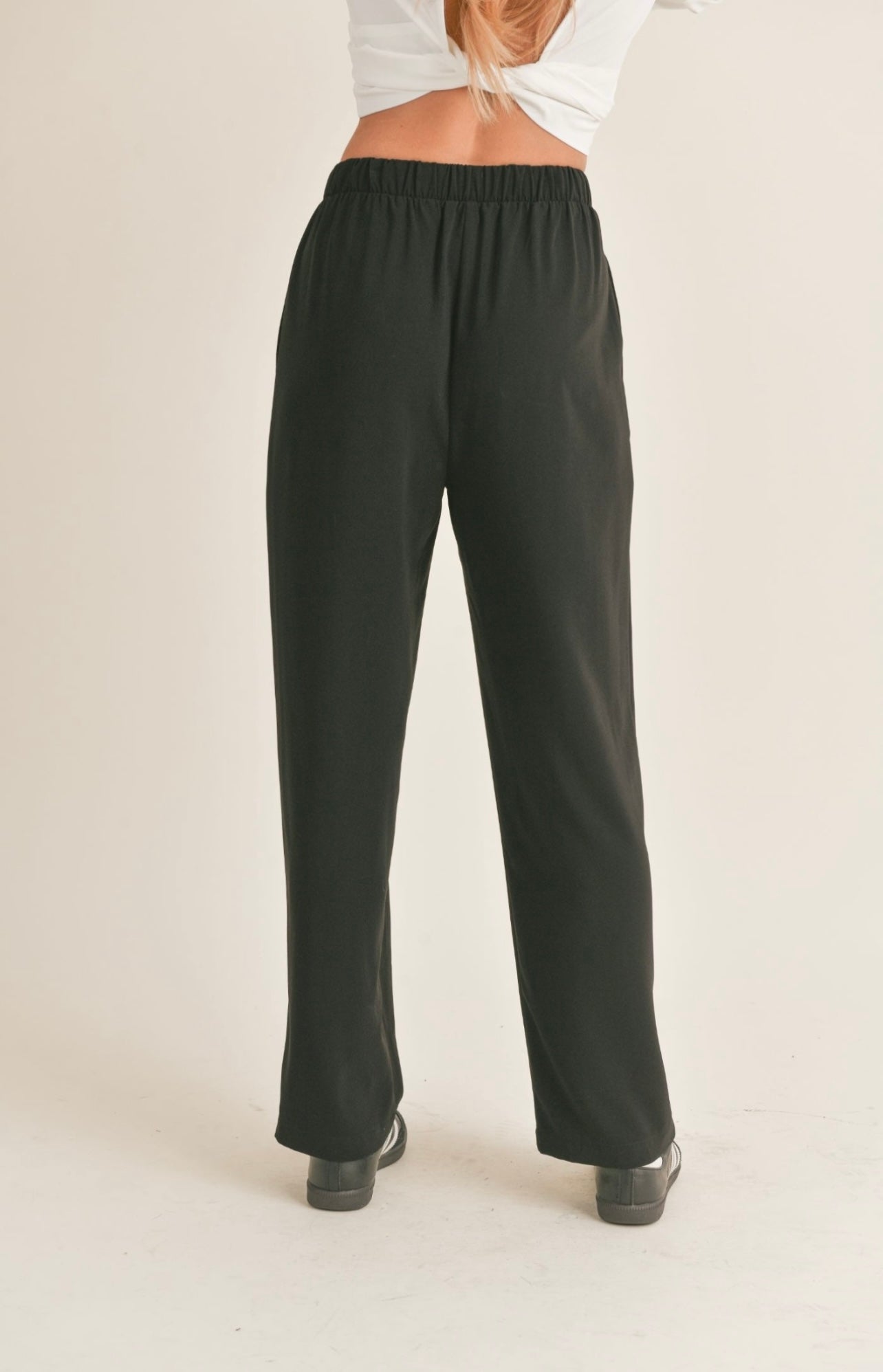 Sage the Label New Rules Wide Leg with Waist Ties Pants