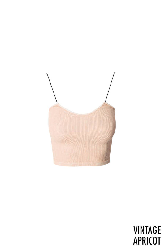 NIKIBIKI - Vintage Ribbed Crop Top
