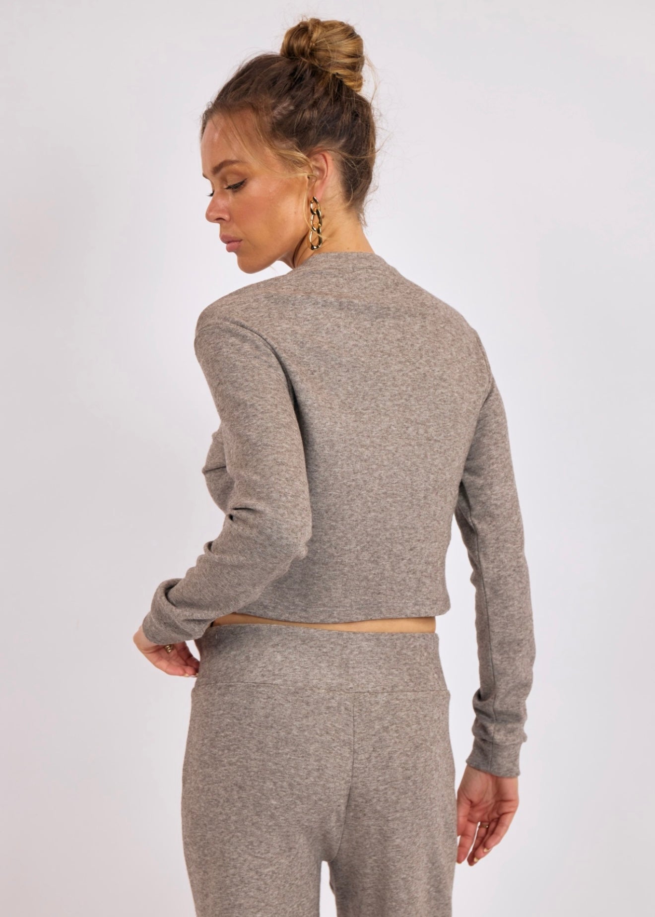 Sage the Label Lodge Button Up Knit Top