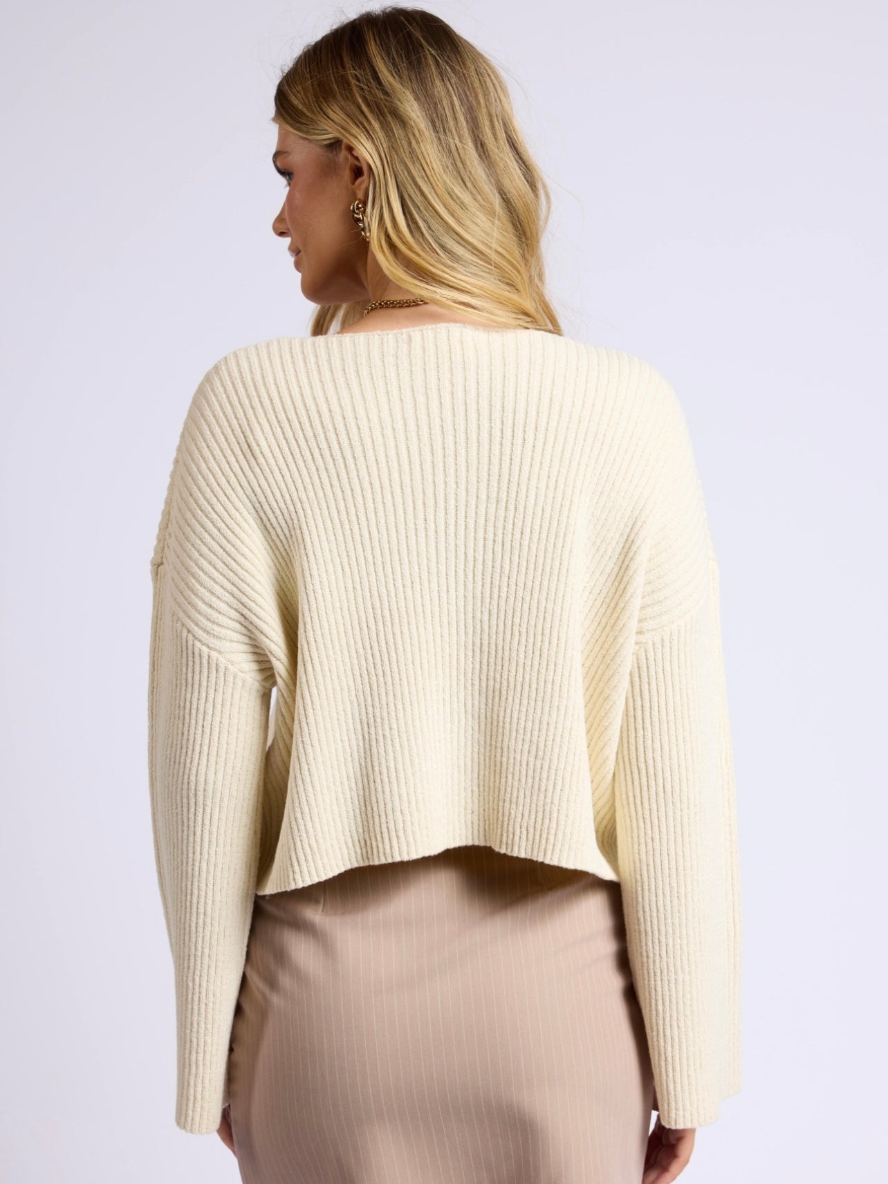 Sage the Label Julia V-Neck Sweater