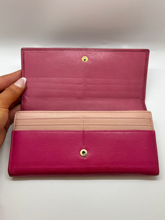 YSL Vintage Leather Bifold Wallet