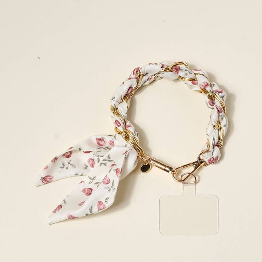 The Darling Effect - Call Me Later Phone Scarf–Garden Party
