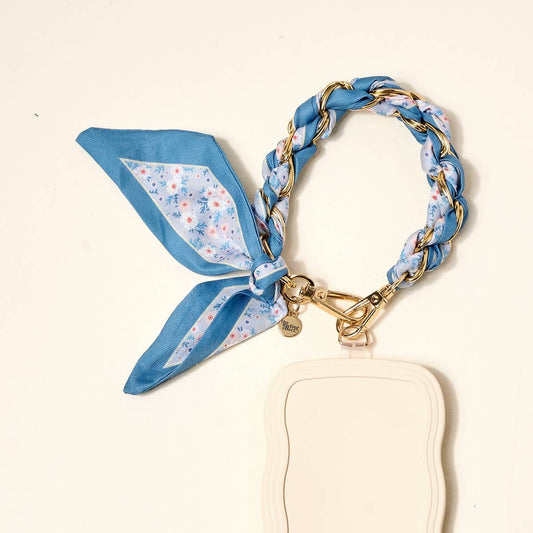 The Darling Effect - Call Me Later Phone Scarf–Forget Me Not