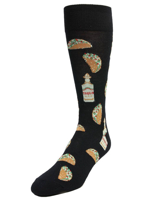 Infinity Classics International Inc. - MeMoi Taco Tuesday Novelty Socks: Black