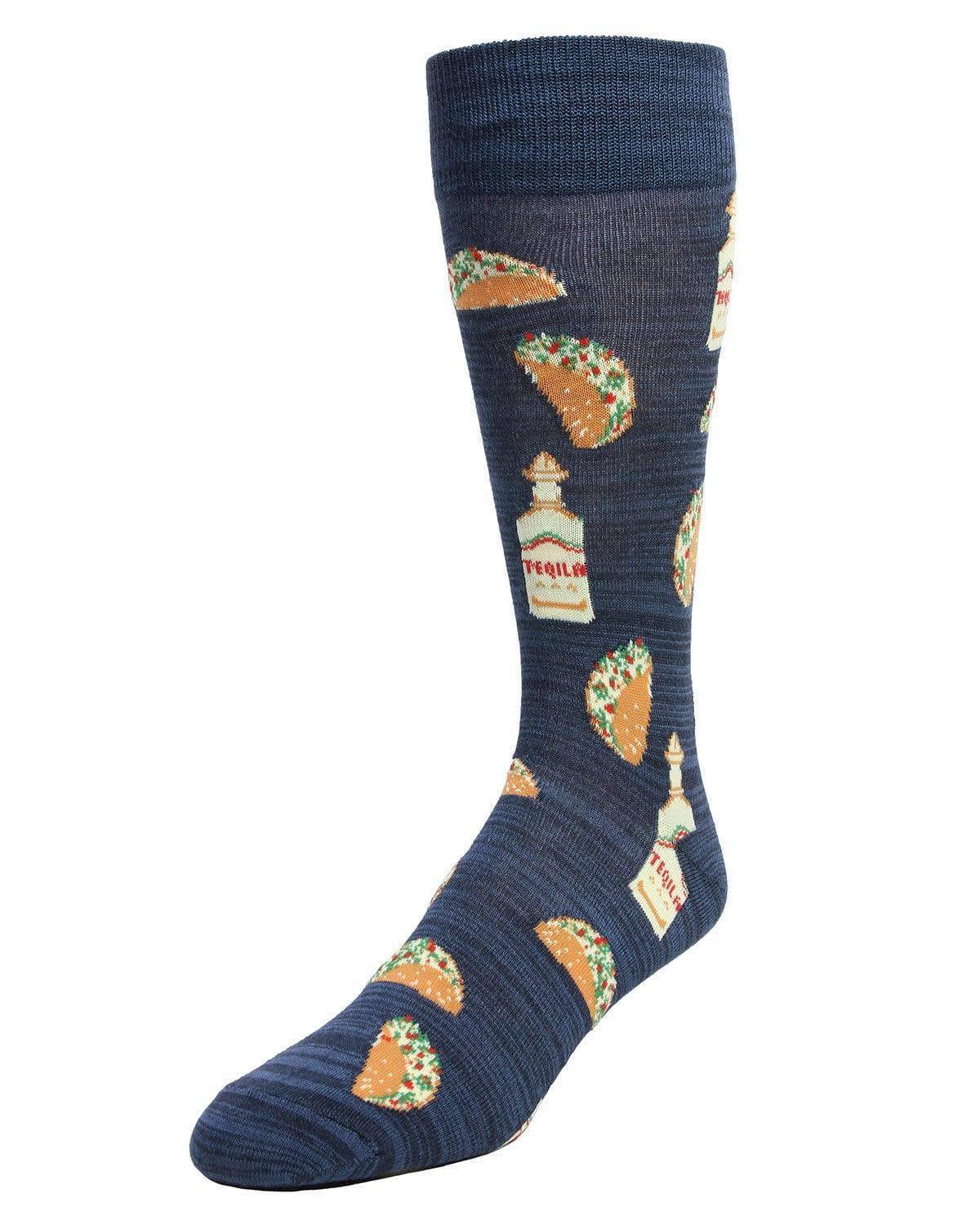 Infinity Classics International Inc. - MeMoi Taco Tuesday Novelty Socks: Black