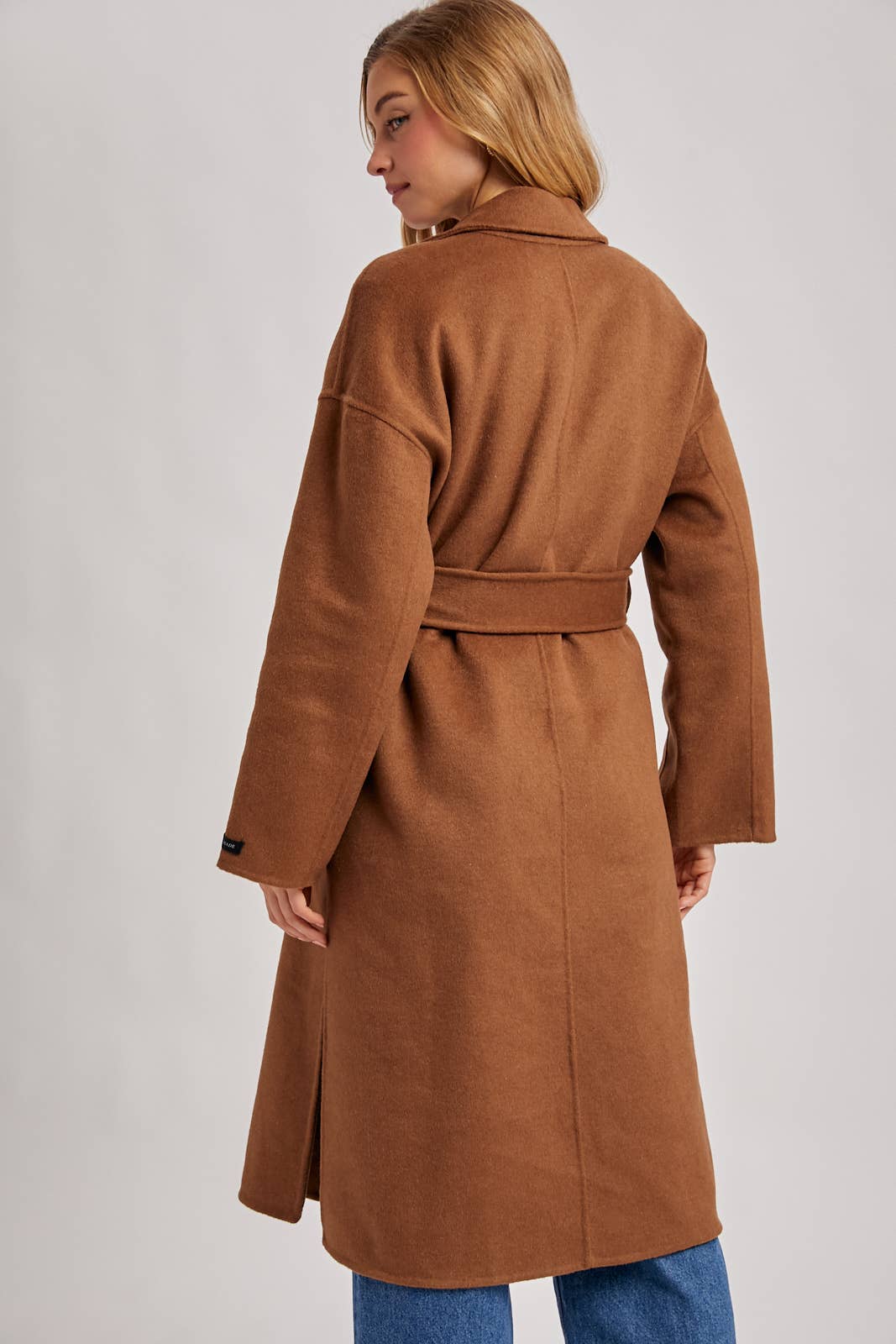 Bluivy - Handmade Belted Longline Coat