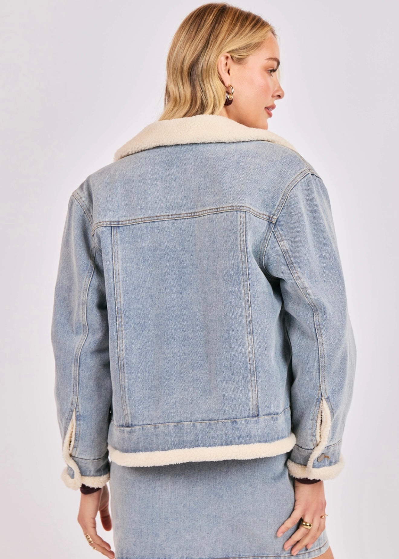 Sadie & Sage Metropolis Denim Jacket