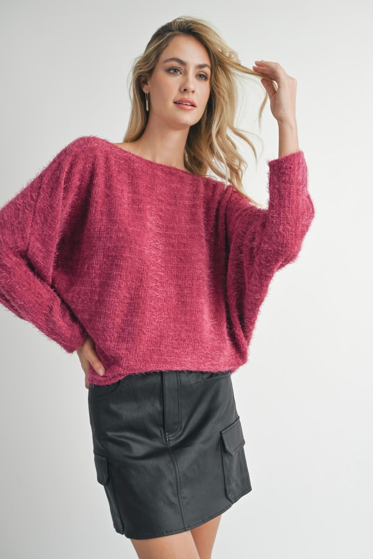 Sadie & Sage Soiree Dolman Sleeve Sweater