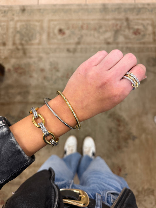 Bracha Tribecca Two Tone Bracelet