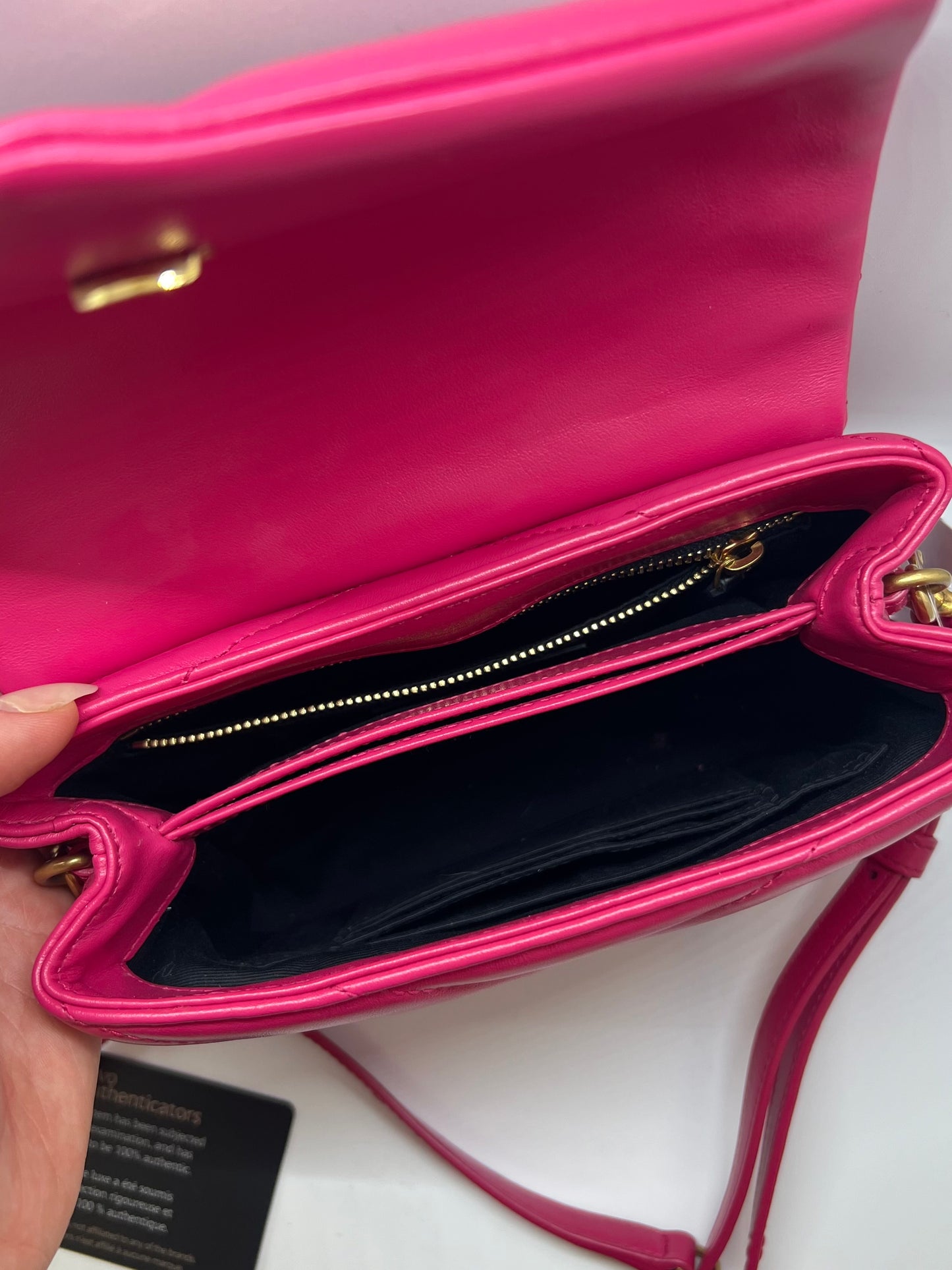 Saint Laurent YSL Toy Loulou Matelassé Bag - Pink