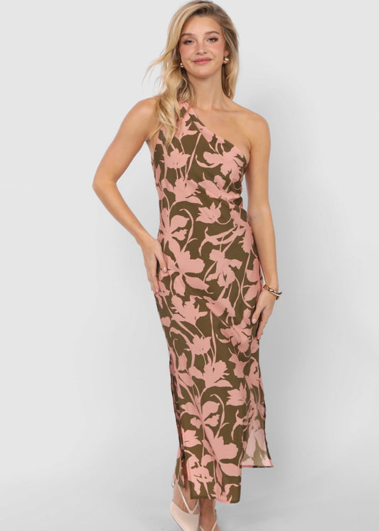 Sadie & Sage My Dearest One Shoulder Dress