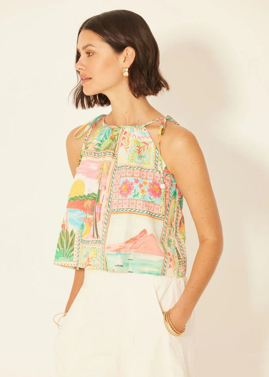 Bila 77 Dover Island Tie Top