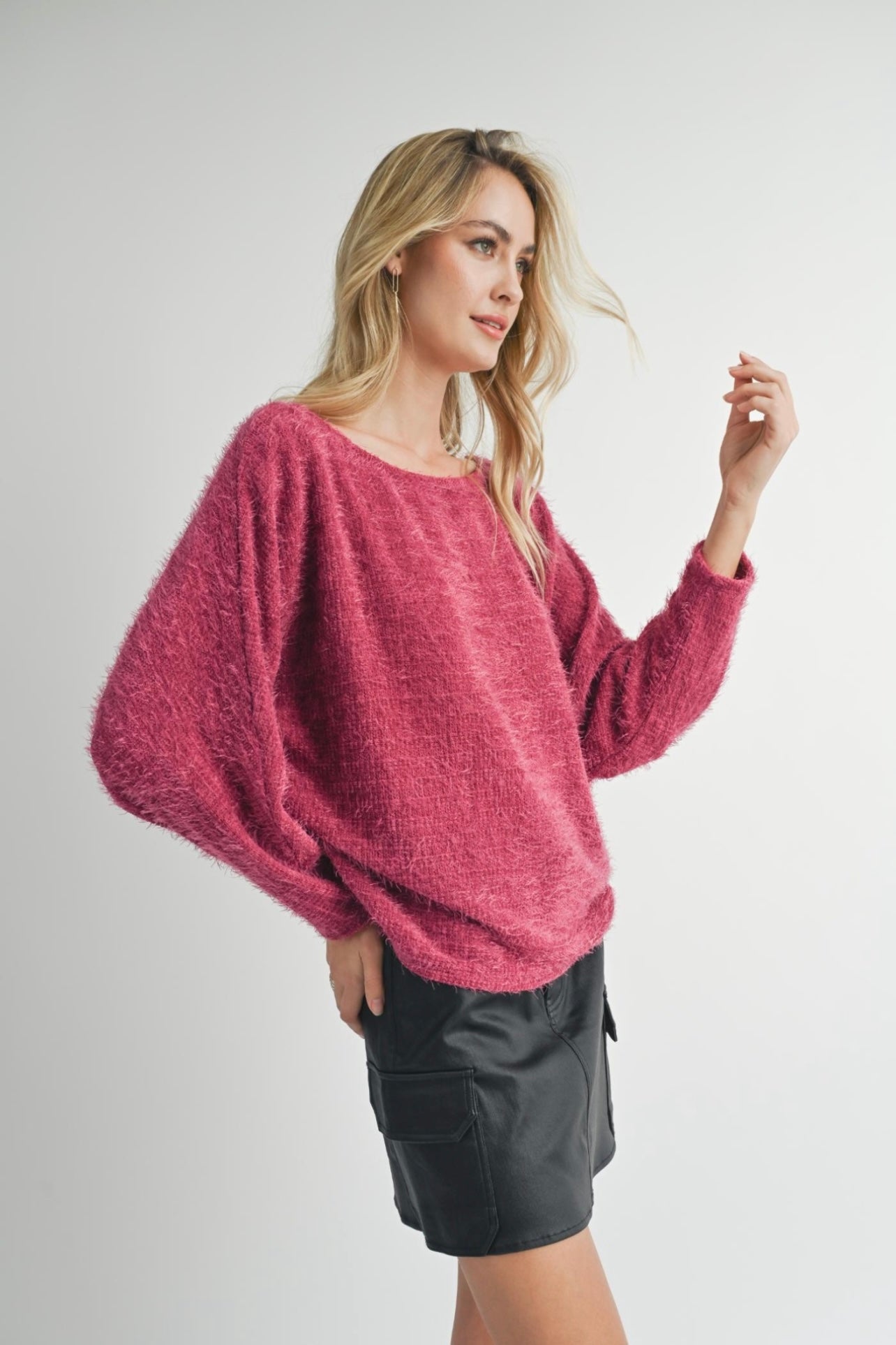 Sadie & Sage Soiree Dolman Sleeve Sweater