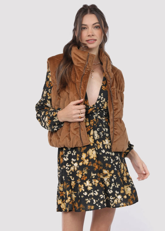 Sadie &amp; Sage Cosmic Quilted Vest