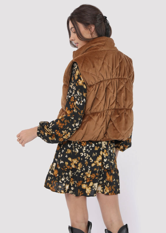 Sadie &amp; Sage Cosmic Quilted Vest