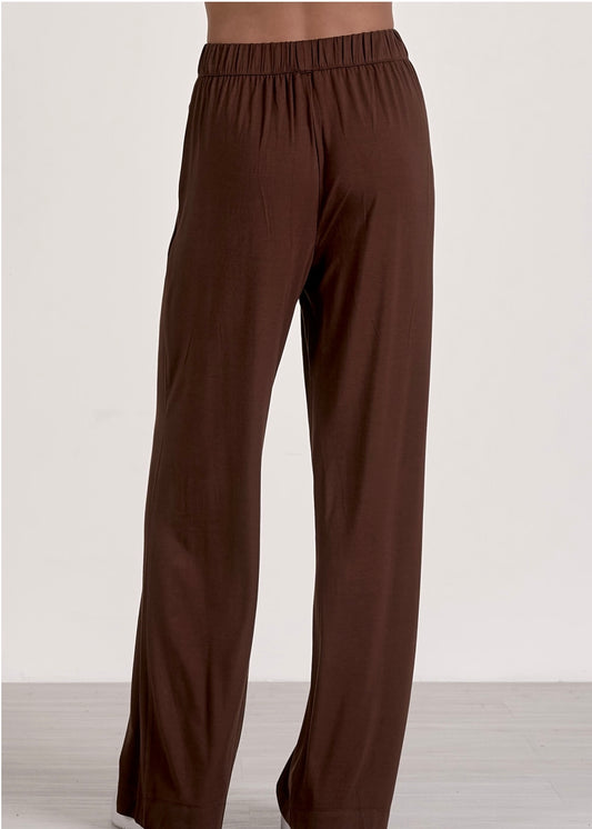 Elan Cocoa Dressy Pant