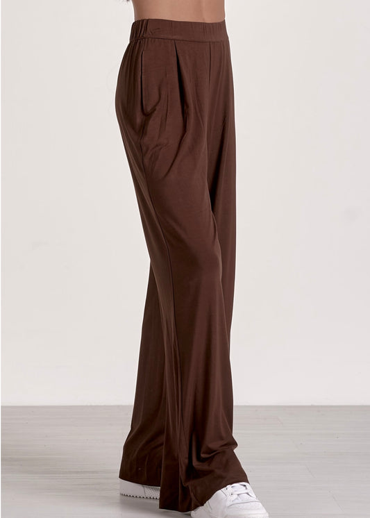 Elan Cocoa Dressy Pant