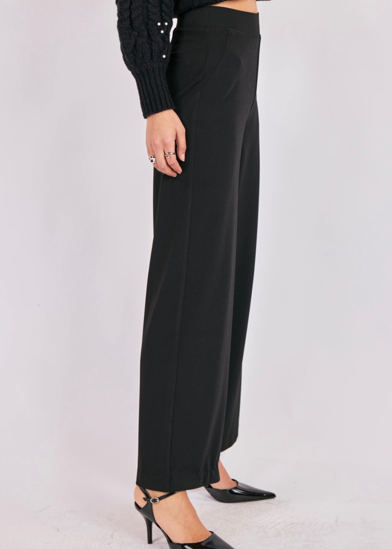Sadie & Sage Astrid Super Stretch Pants - Blk