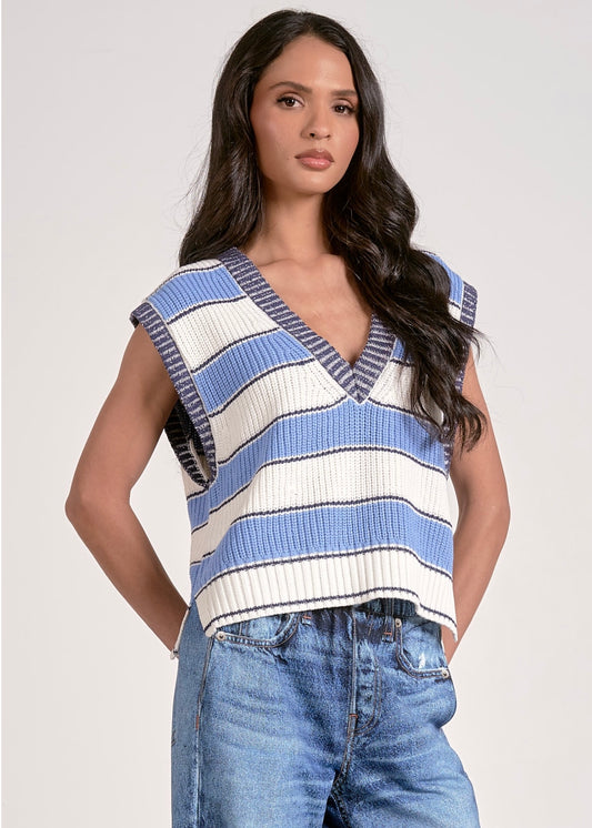 Elan State Sleeveless Sweater