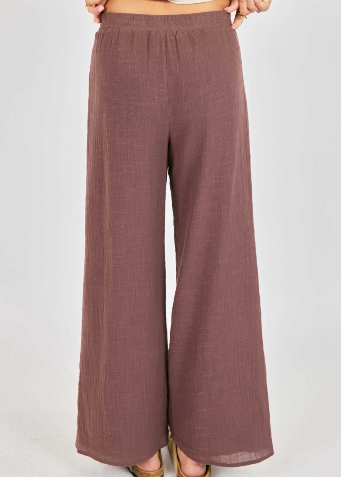Sadie & Sage So Cal Pants - Chocolate