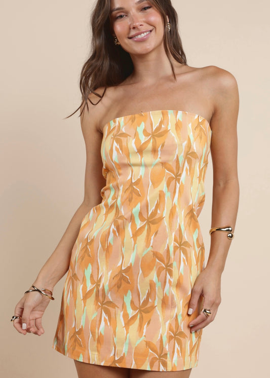 Sadie & Sage Sunset Beauty Mini Dress