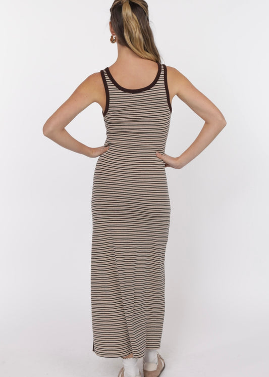 Sage the Label One & Only Striped Knit Dress