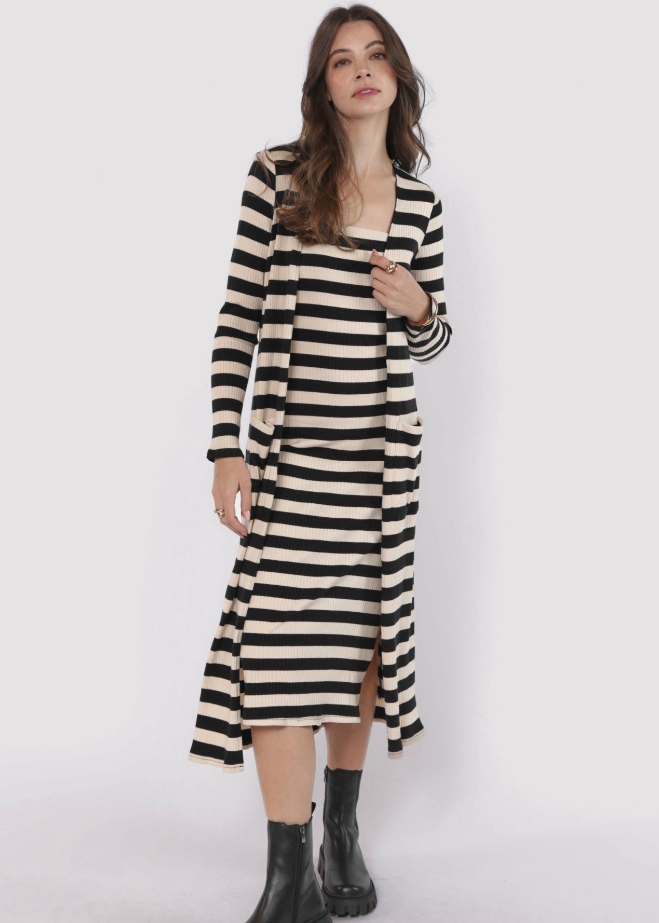 Sadie & Sage Soul Sister Ribbed Cardigan