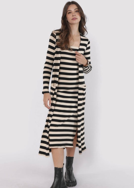 Sadie & Sage Soul Sister Ribbed Cardigan