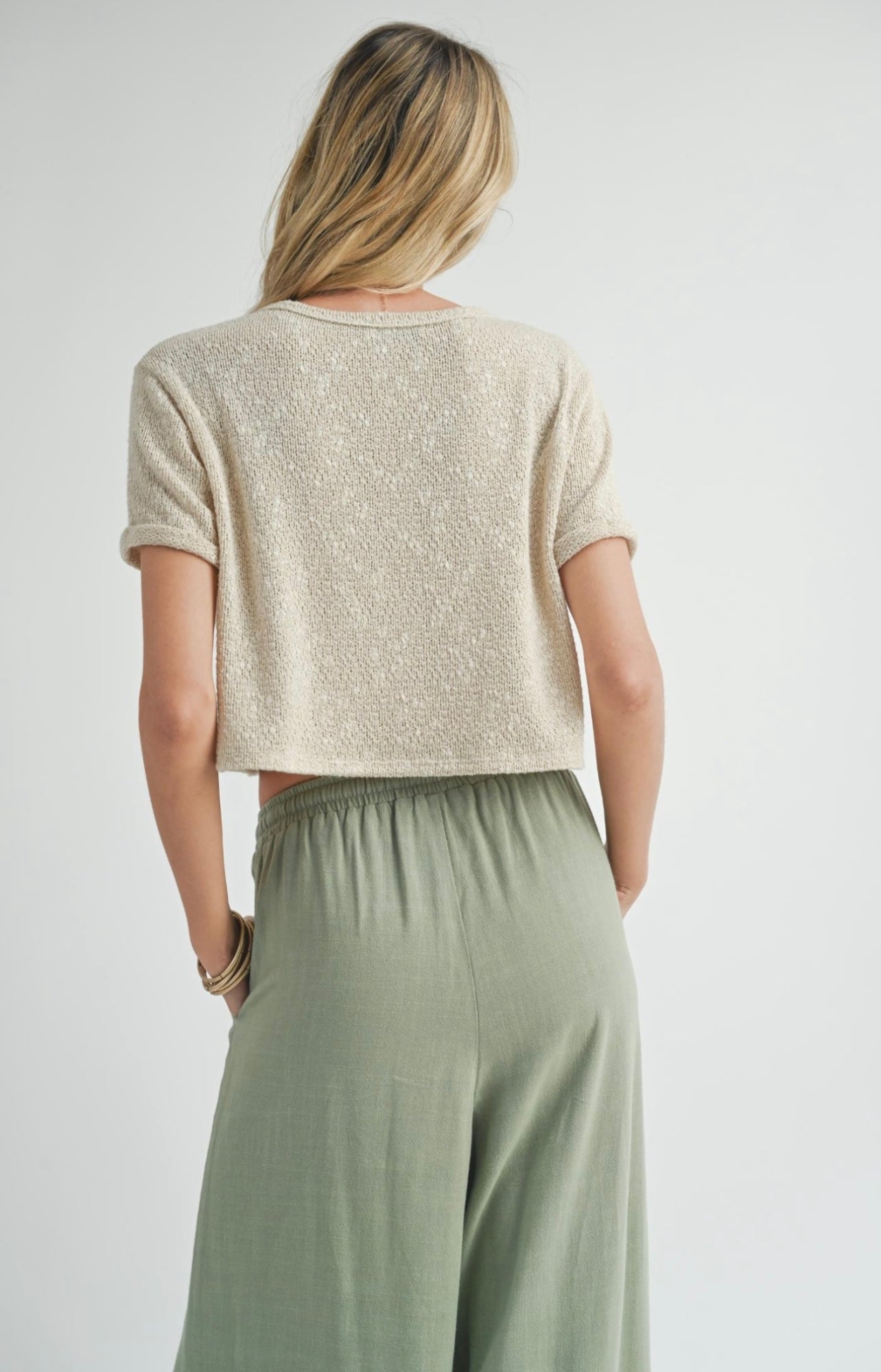 Sadie & Sage Core Memory Top - Cream