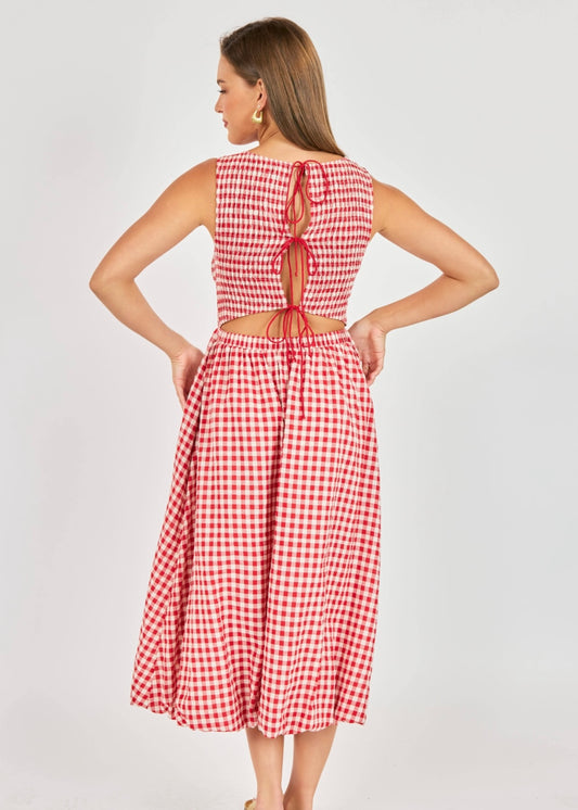 Sadie & Sage Apple Butter Midi Dress