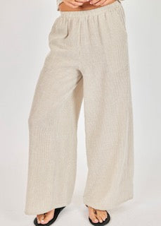 Sadie & Sage Garden Sun Pants - Taupe