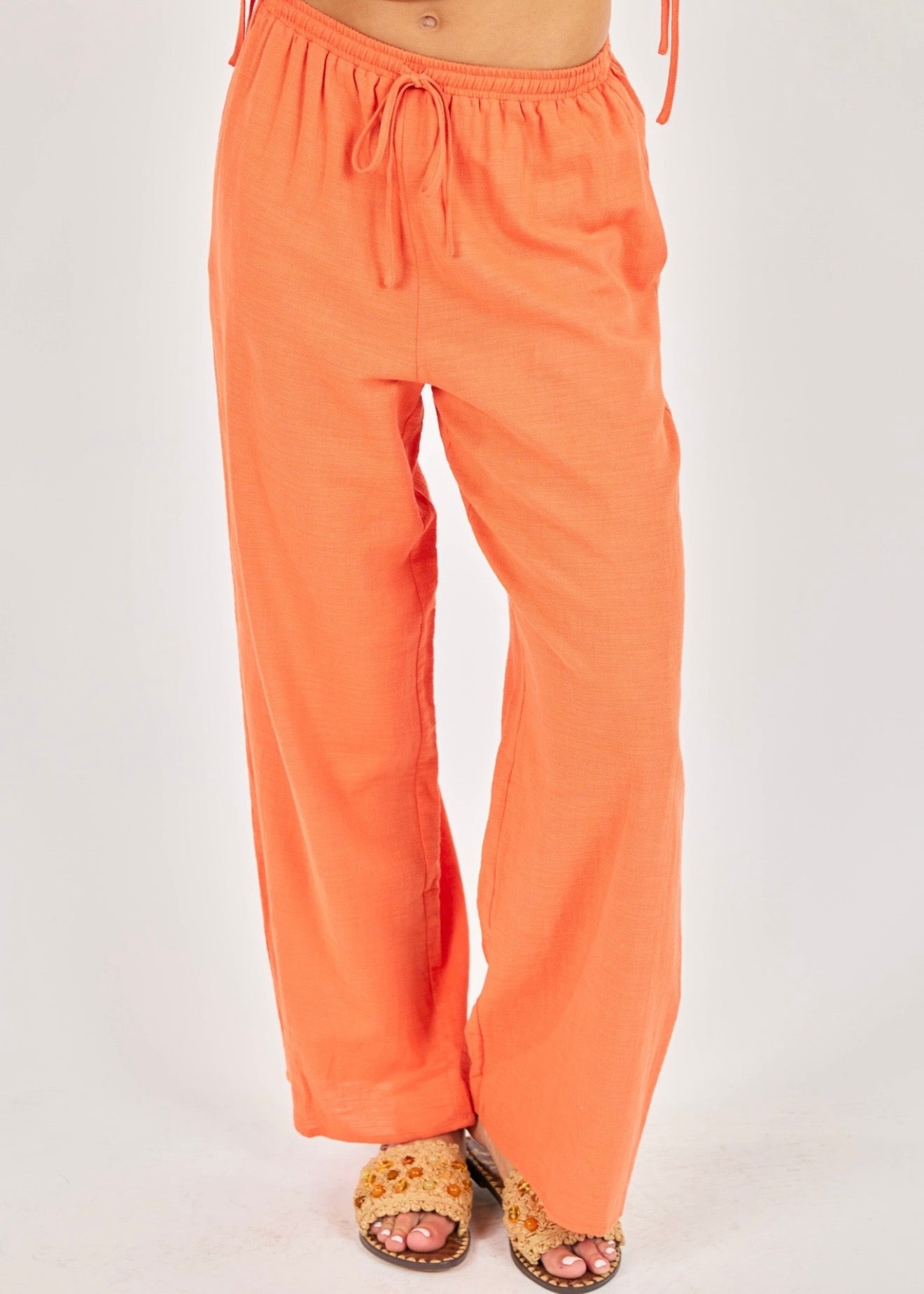 Sadie & Sage Good Day Pant - Orange